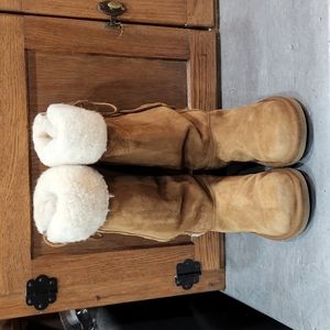 UGG Suede Tall Boots Size 9